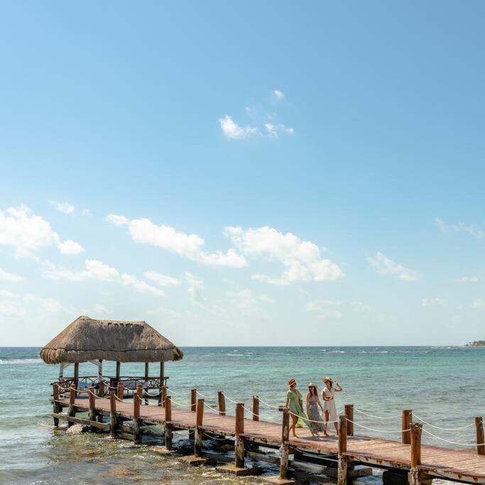 Casa Blanca By The Caribbean Sea Apartment Akumal Ngoại thất bức ảnh