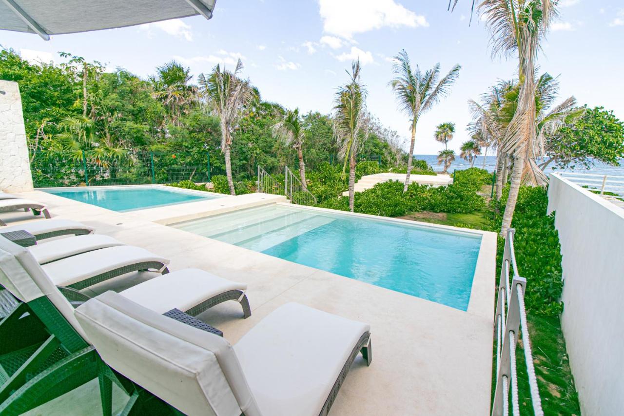 Casa Blanca By The Caribbean Sea Apartment Akumal Ngoại thất bức ảnh